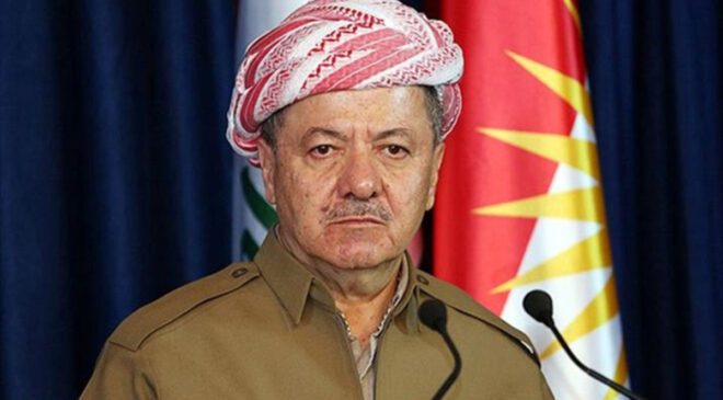 Barzani: Türkiye’deki Barış Süreci ve Bölgesel İstikrar İçin Net Destek
