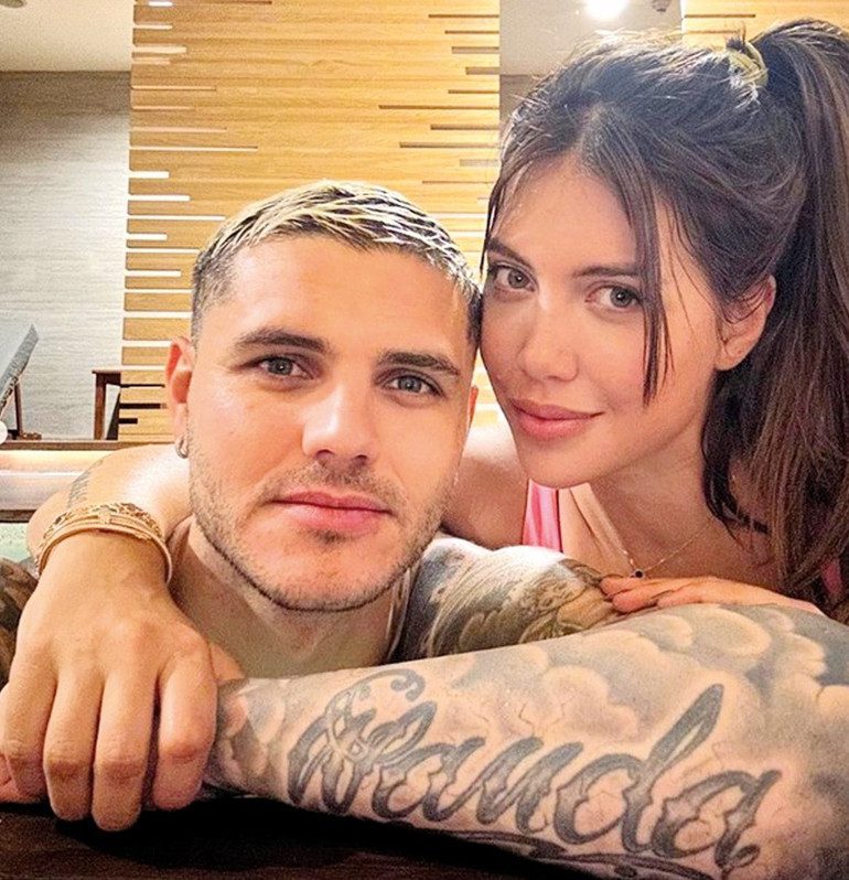 Icardi’nin Dövme Dokunuşları: Wanda Yazısı Yerine Kurt Simgesiyle Yeniden Yazımla