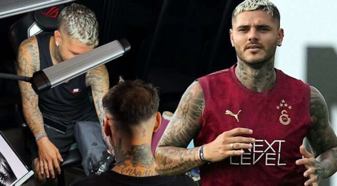 Icardi’nin Dövme Dokunuşları: Wanda Yazısı Yerine Kurt Simgesiyle Yeniden Yazımla