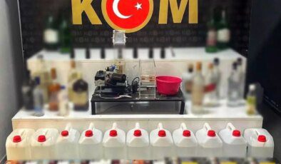 Isparta’da Kaçakçılıkla Mücadele Operasyonu: Sahte Alkol ve Tütün Ürünleri Ele geçirildi
