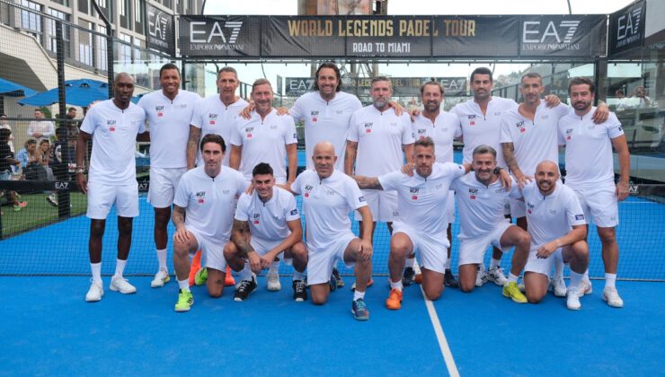 İstanbul’daki Dünya Efsaneler Padel Turnuvası’nda Üç Usta Futbolcudan Sıcak Mesajlar