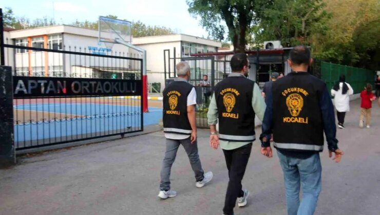 Kocaeli’de Çocuk ve Gençleri Korumaya Yönelik Geniş Güvenlik Uygulaması