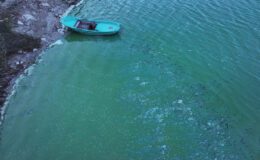 Terkos Barajı’nda Suların Renk Değişimi ve Kıyı Köşelerinde Köpükler: Drone Görüntüleri