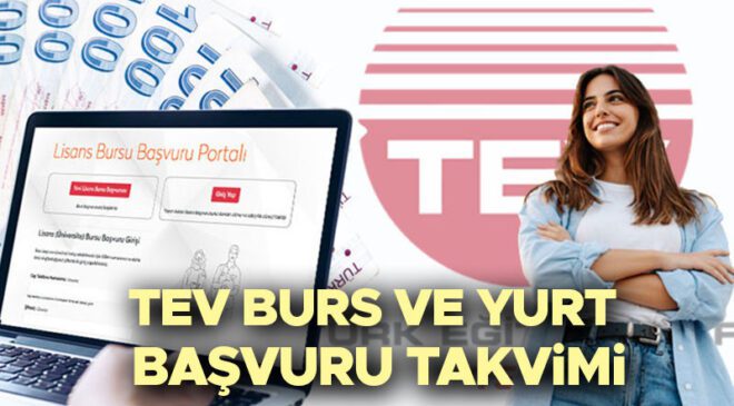TEV Üniversite Burs Başvuruları 2025–2026 Takvimi ve Şartları