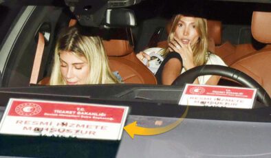 Ünlü Modelin Gece Gezintisi: Koruma ve Özel Şoförlü Araçla Ayrılışı